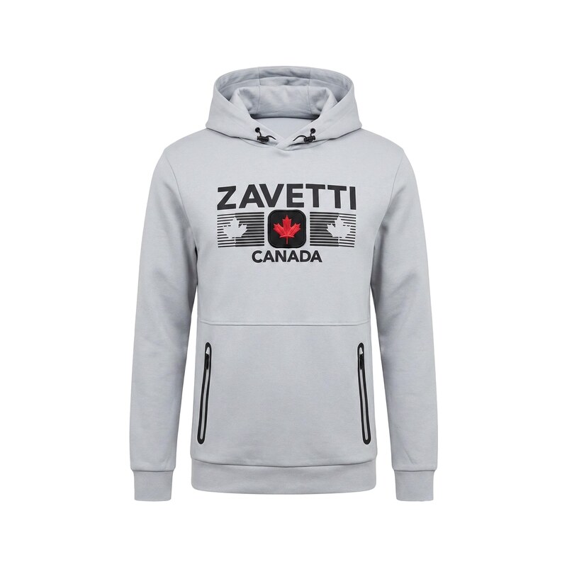 Zavetti Canada Mikina Cirico šedá / červená / černá
