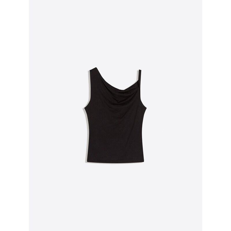 Bershka Top černá 115420274
