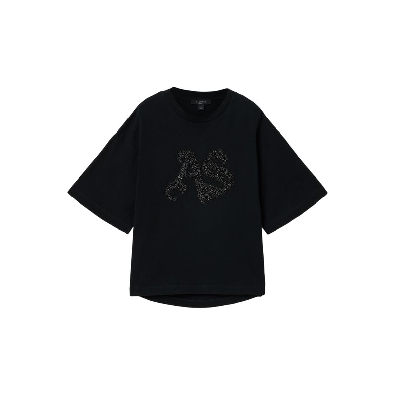 AllSaints Tričko ICON AMELIE černá