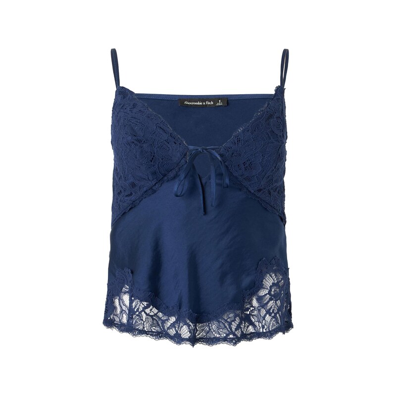 Abercrombie & Fitch Top JUILA námořnická modř