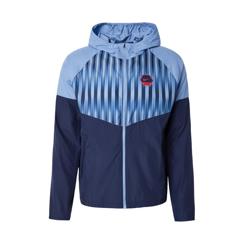 Nike Sportswear Přechodná bunda námořnická modř / světlemodrá /
