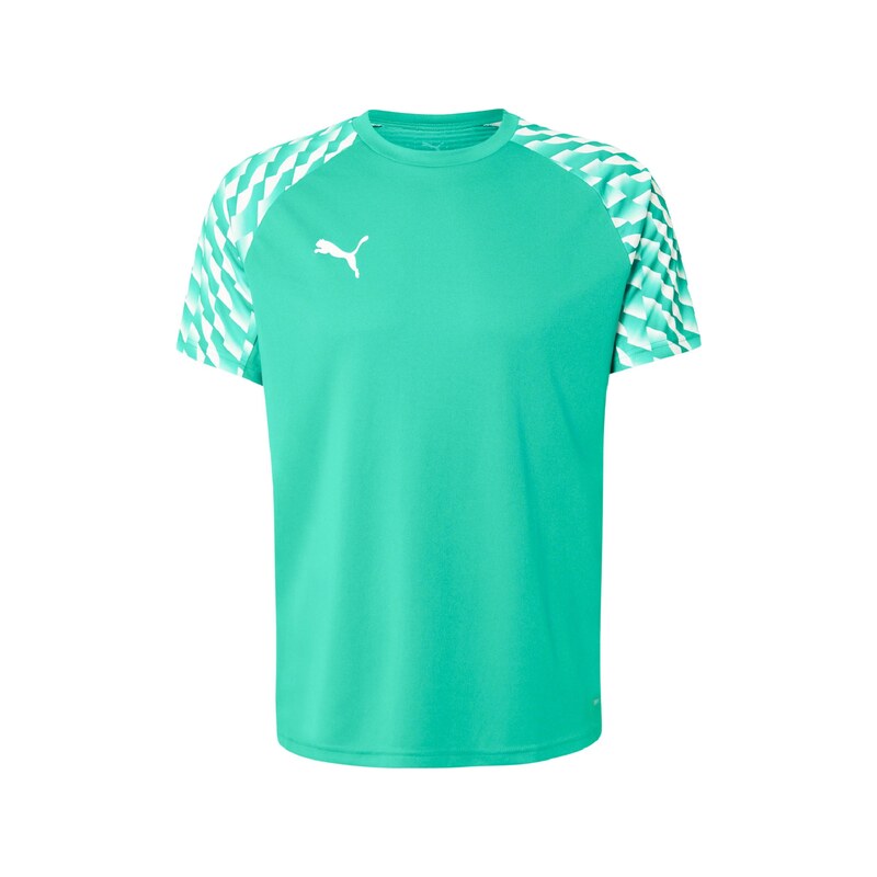 PUMA Funkční tričko teamLIGA26 smaragdová / bílá