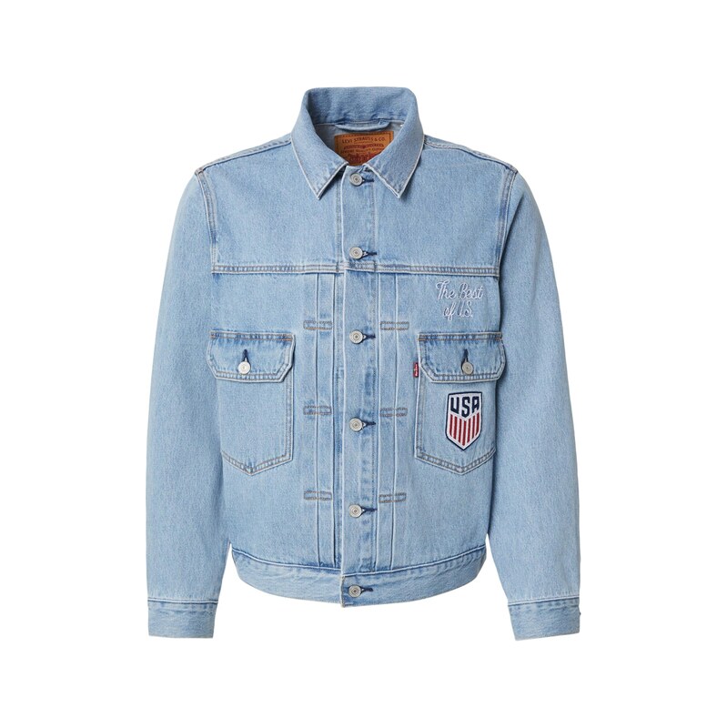 LEVIS  Přechodná bunda U.S. Soccer Type II námořnická modř /