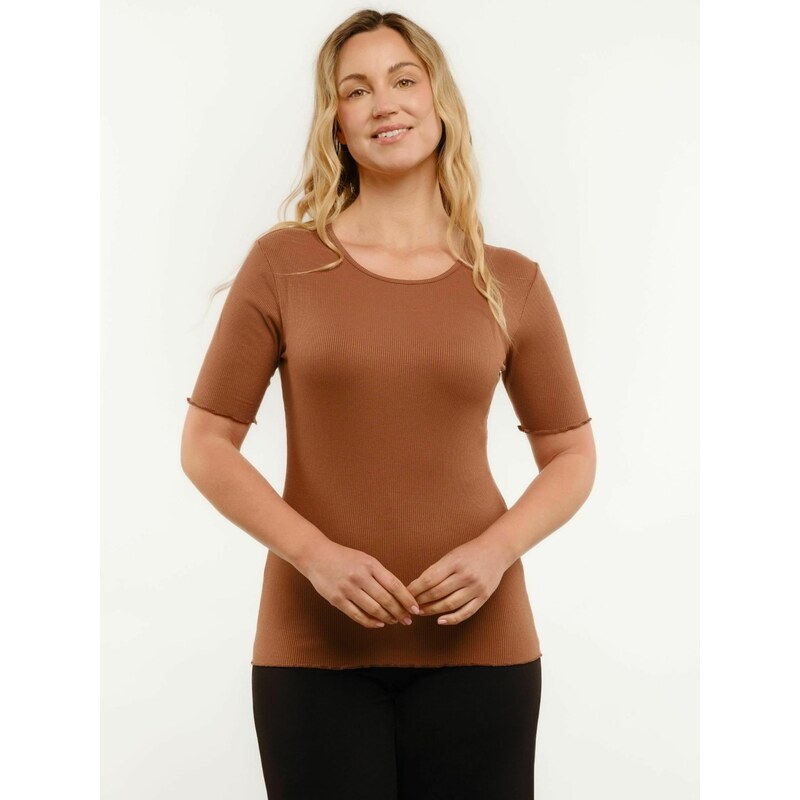Liberte Essentiel Top NATALIA světle hnědá 115420942