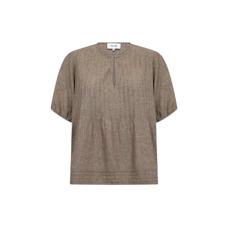 Levete Room Tričko LR-NAJA šedý melír 115420949