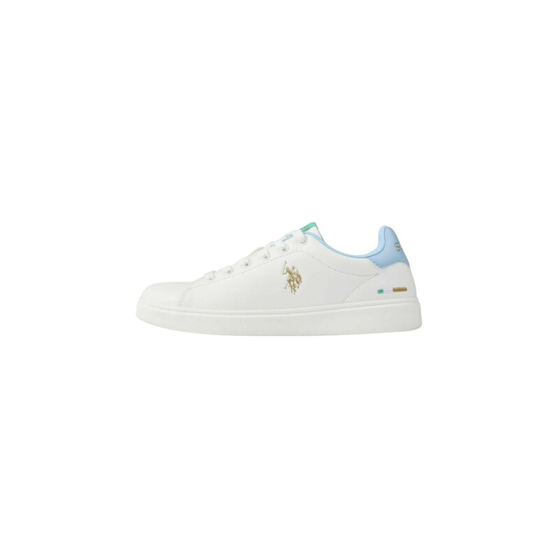 U.S. POLO ASSN. Tenisky UWMarlyn světlemodrá / bílá