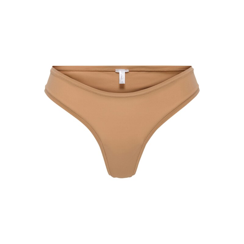 ONLY Tanga ONLPEACHY světle hnědá 115421407