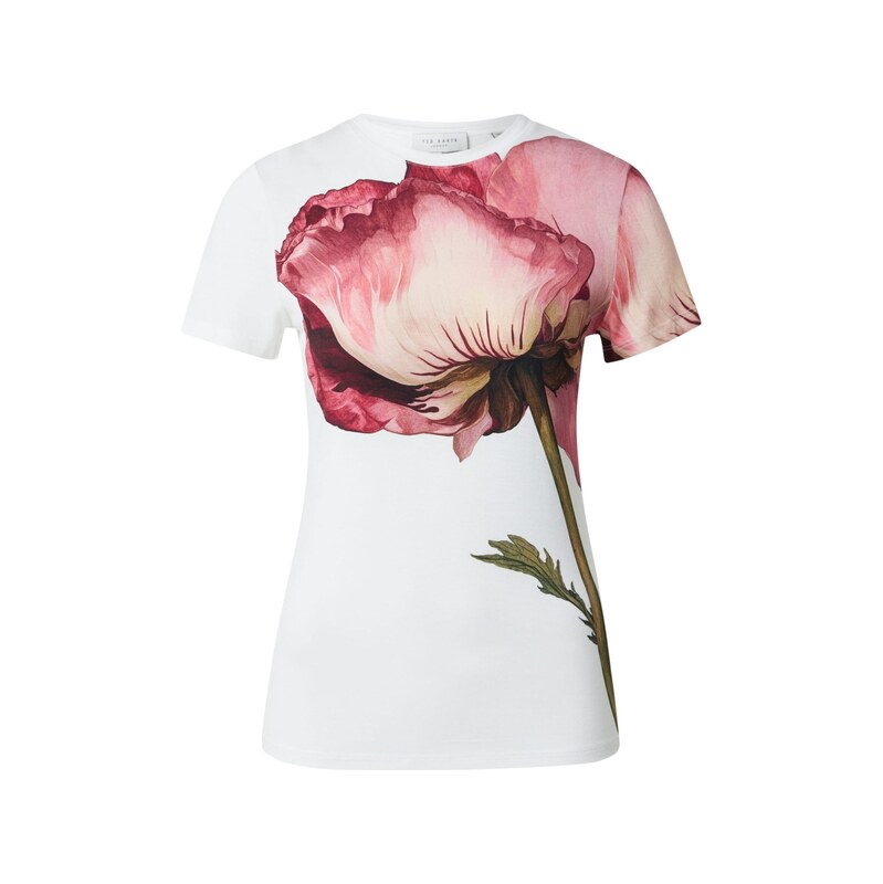 Ted Baker Tričko OBREY režná / tmavě zelená / růžová / tmavě růžová 115421982