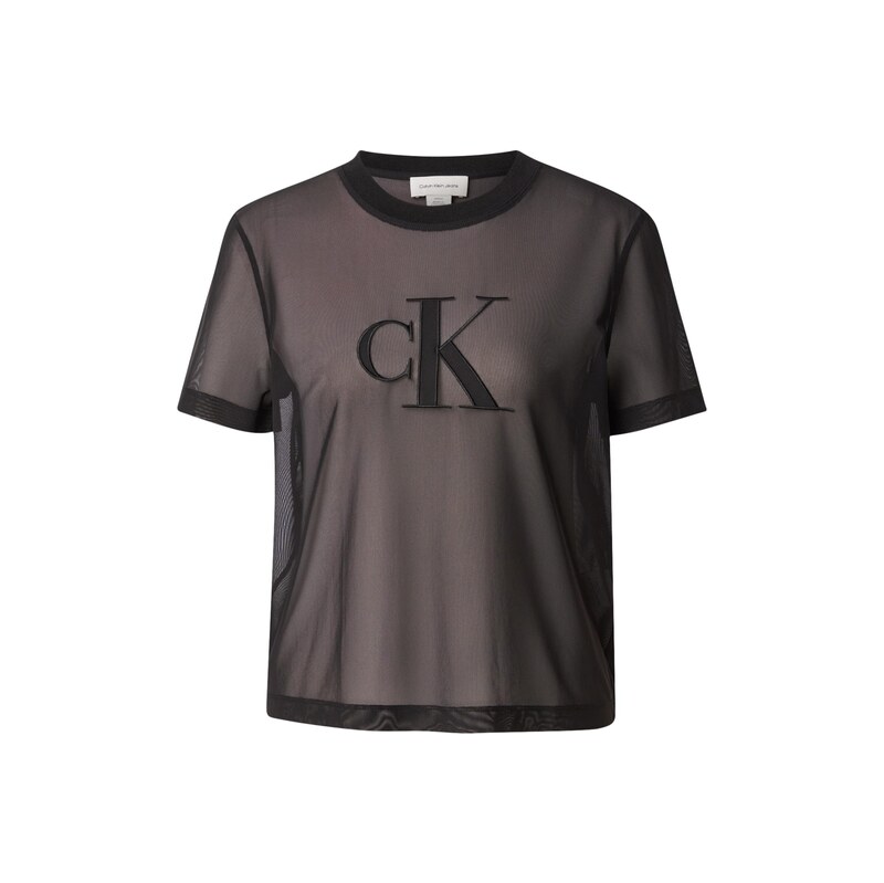 Calvin Klein Jeans Tričko Essential černá