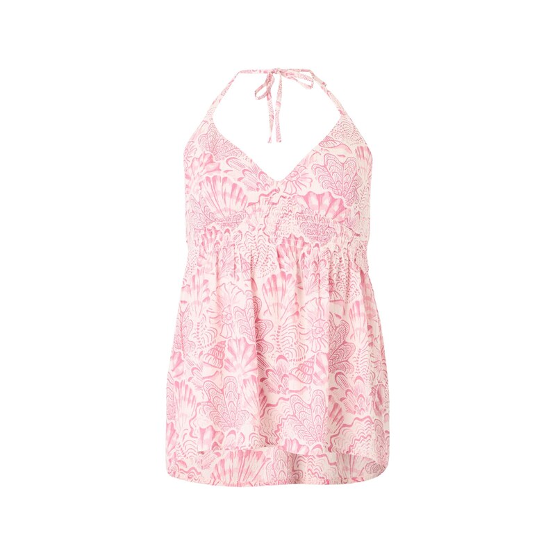 HOLLISTER Top růžová / bílá