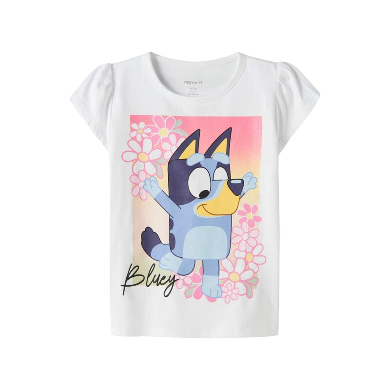NAME IT Tričko NMFMAKA BLUEY námořnická modř / světlemodrá /
