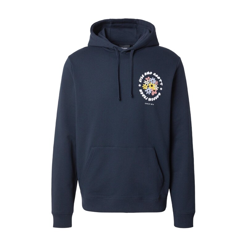 Lyle & Scott Mikina námořnická modř / světlemodrá / žlutá / bílá