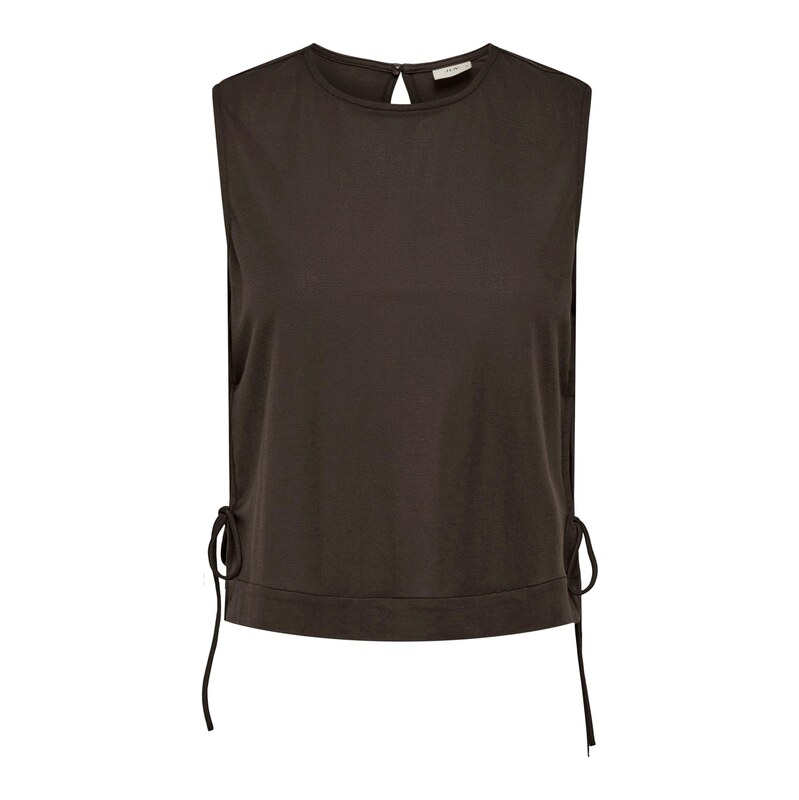 JDY Top JDYLESLIE tmavě hnědá 115422122