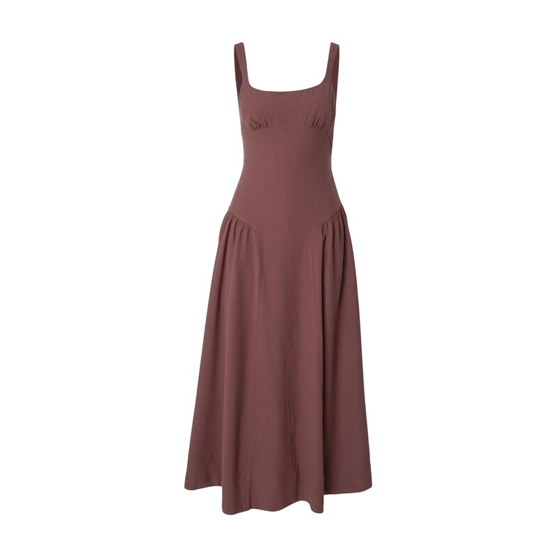 TOPSHOP Šaty SVEA čokoládová