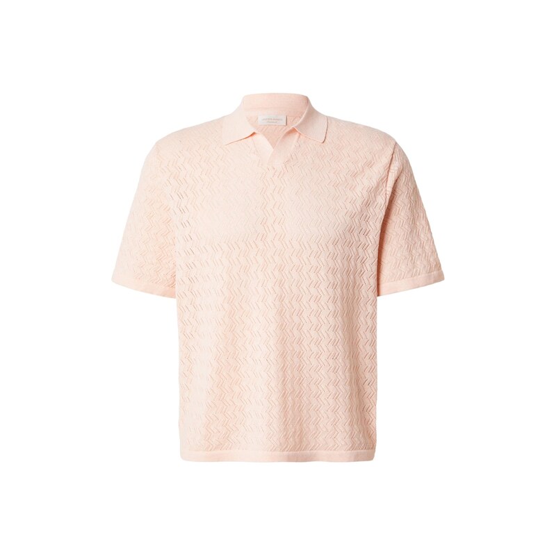 JACK & JONES Svetr JORTYLER pastelově oranžová