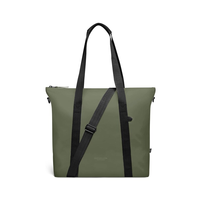Gaston Luga Nákupní taška Däsh olivová 115422162