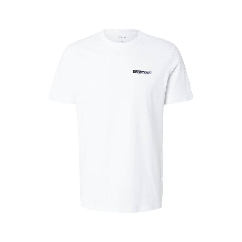 Calvin Klein Tričko šedá / tmavě šedá / bílá