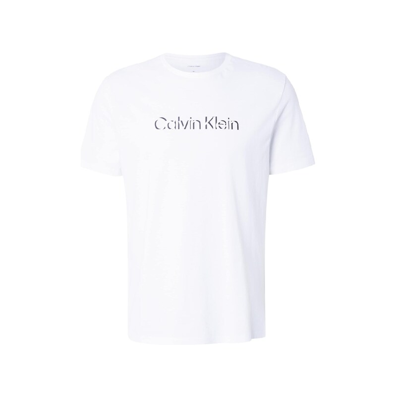 Calvin Klein Tričko černá / bílá