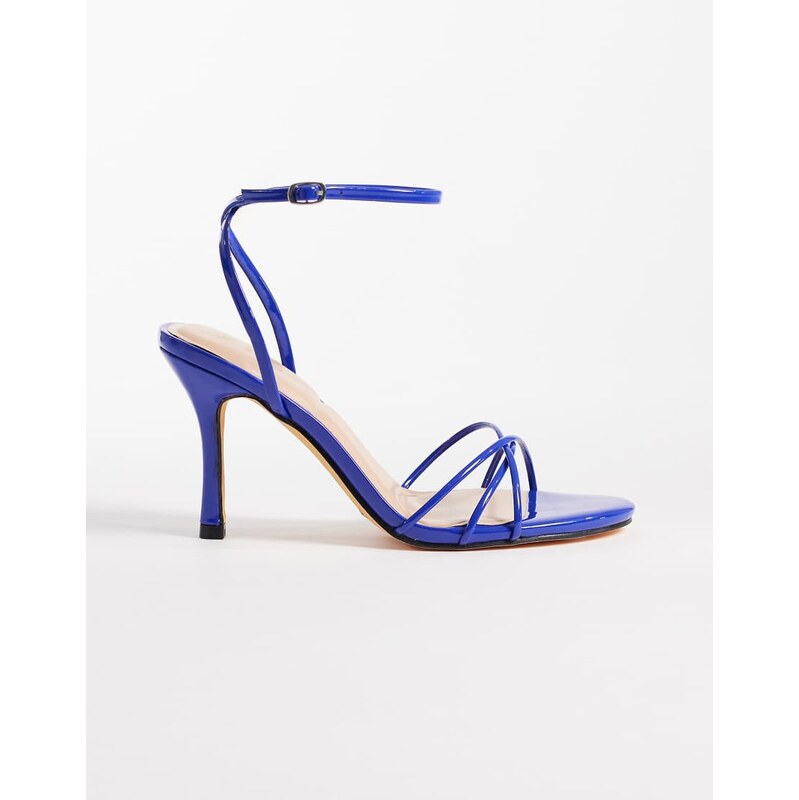 SEQWL Lolly heeled sandal in blue 115517690