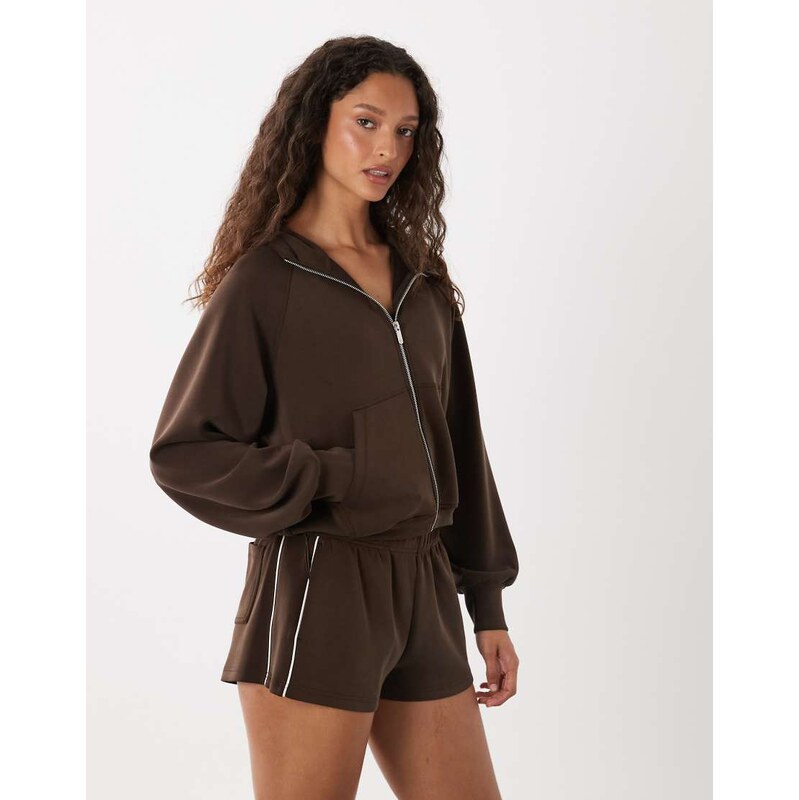 Cotton On Active ultimate soft shorts in french roast co-ord-Brown 115610060