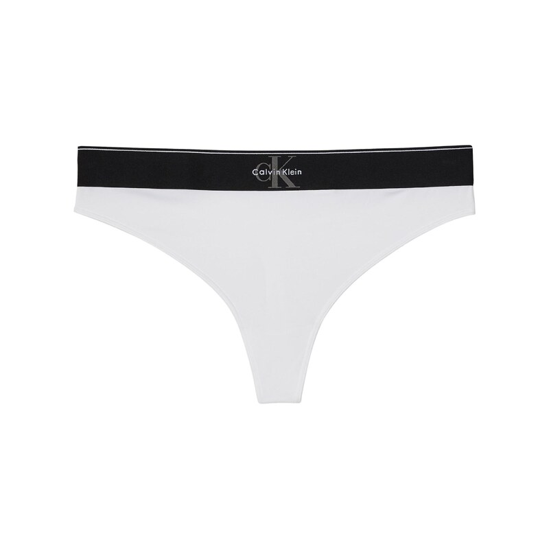 Calvin Klein Underwear Tanga šedá / černá / bílá