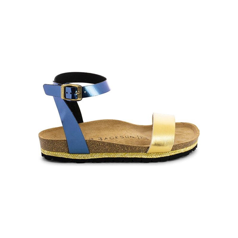Sandály BACKSUN Blau/ Gold 703420 115430384