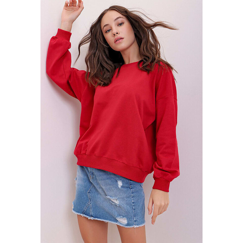 Mikina Trend Alaçatı Stili Rot 221490 115436364