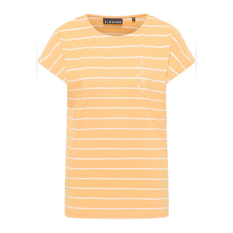 Tričko ELBSAND Orange/ Weiß 7513818 115431267