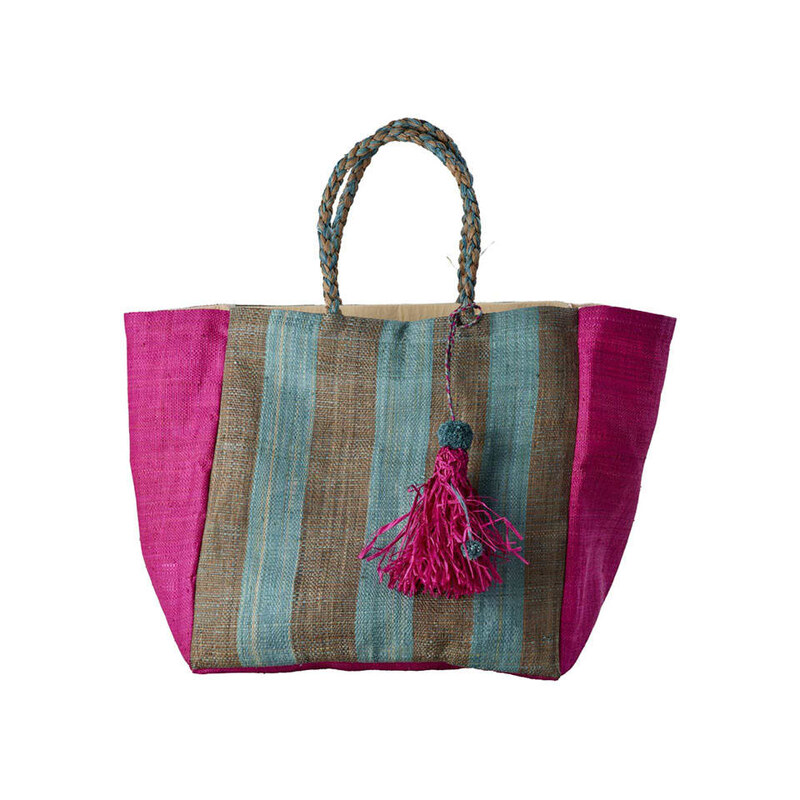 Taška Rice Pink/ Grün - (B)40 x (H)40 x (T)30 cm 611312 115431821