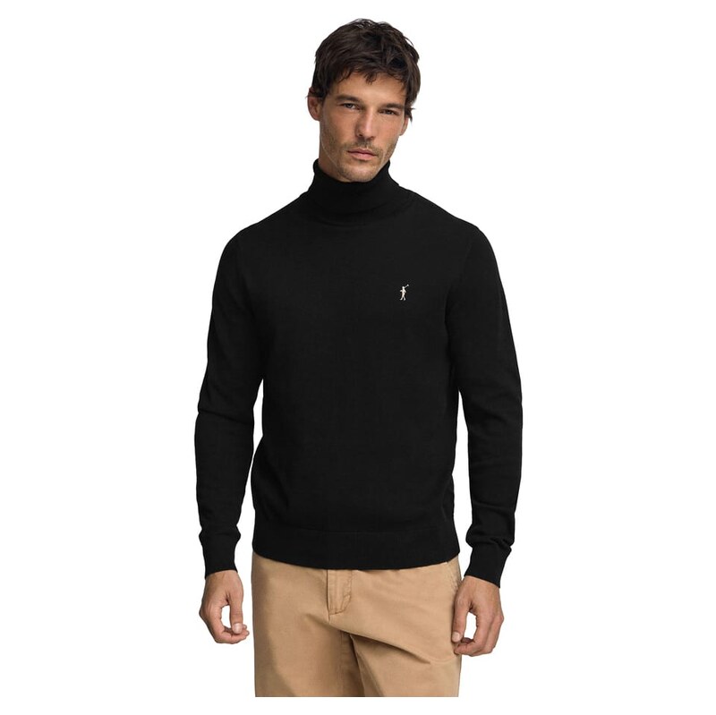 Svetr Polo Club Schwarz 6800195