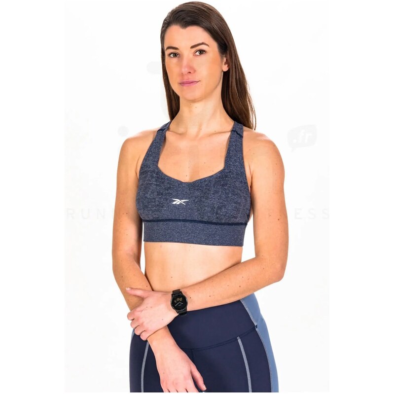 Sportovní podprsenka Reebok Dunkelblau 5791633