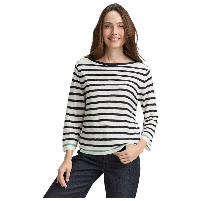 Tom Tailor Creme/ Dunkelblau 7281524