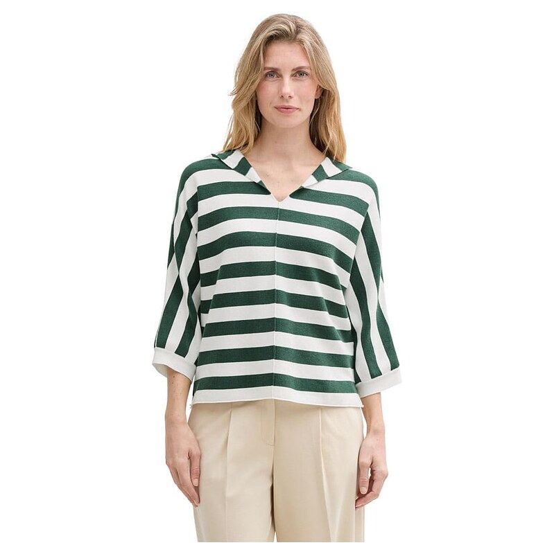 Tom Tailor Dunkelgrün/ Creme 460950 115432971