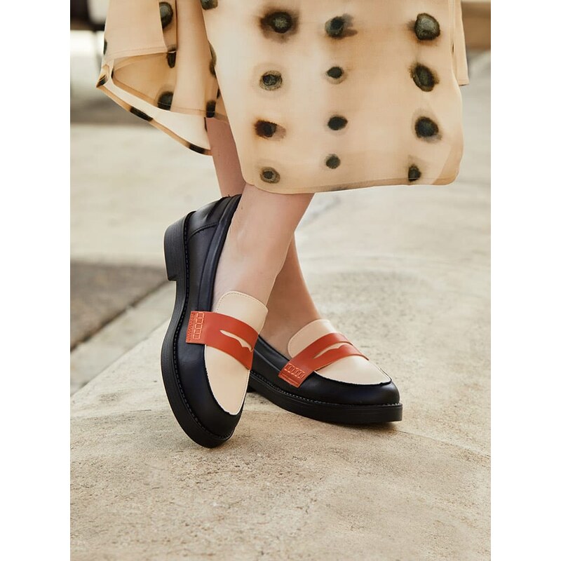 Bellucci Schwarz/ Orange/ Creme 7722082 115433974