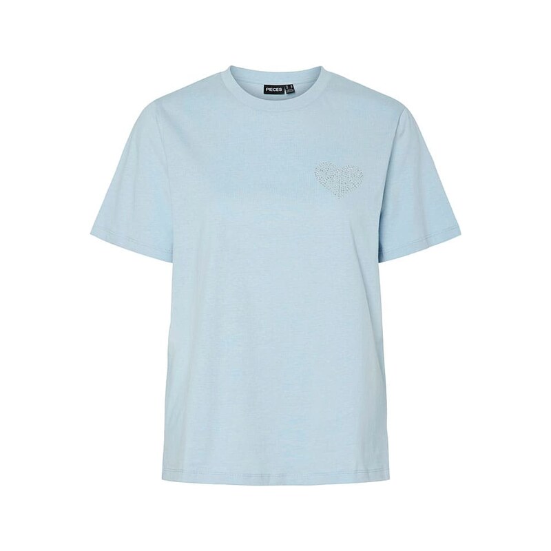 Tričko Pieces Hellblau 9310265 115436094