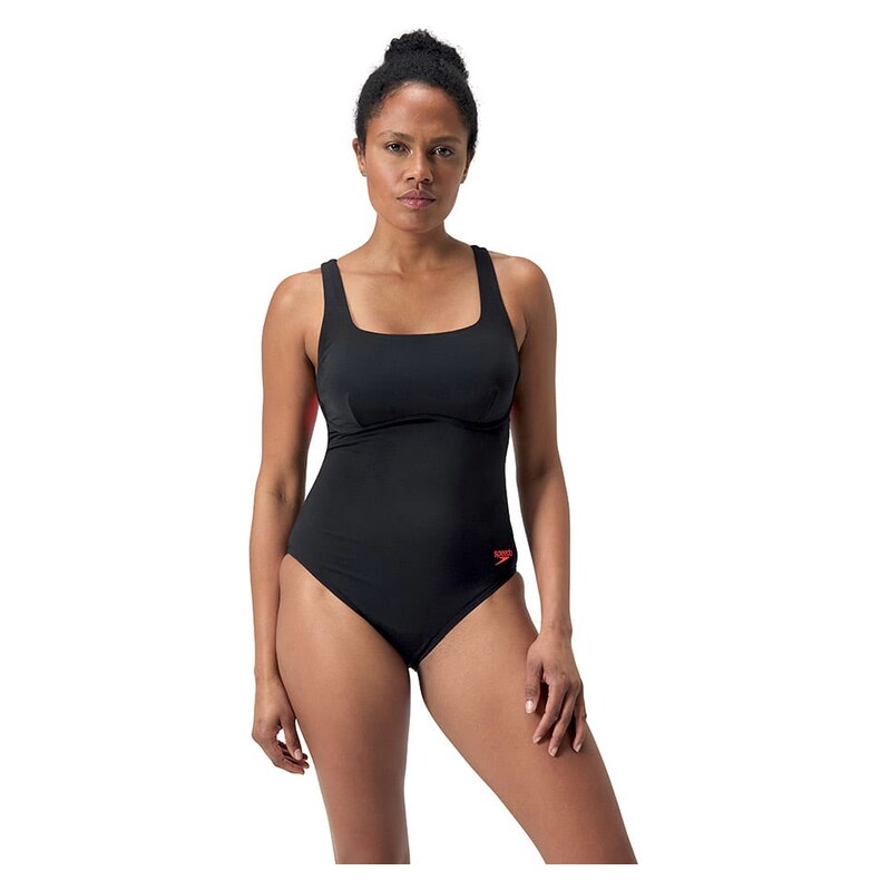 Plavky Speedo Schwarz/ Orange 7905911 115436657