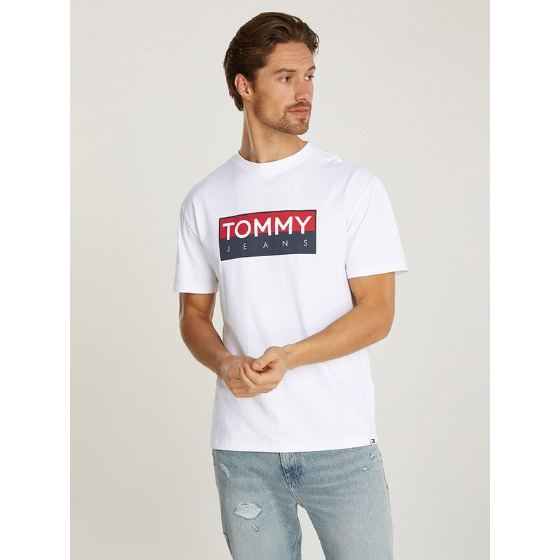 Tričko TOMMY JEANS Weiß 8883370