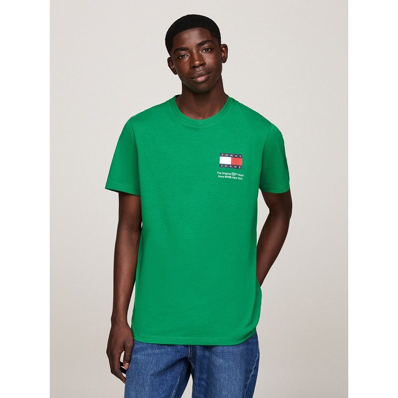 Tričko TOMMY JEANS Grün/ Schwarz 8508935