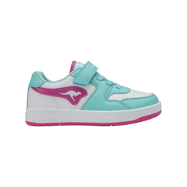 Tenisky Kangaroos Weiß/ Türkis/ Pink 737346 115437504