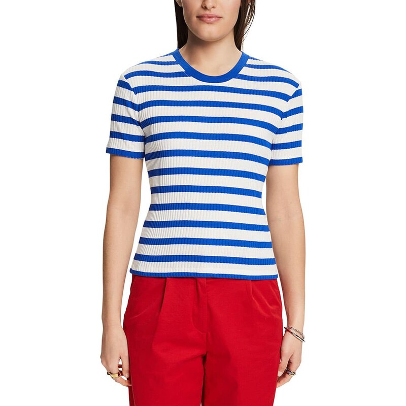 Tričko ESPRIT Blau/ Weiß 843043 115438086