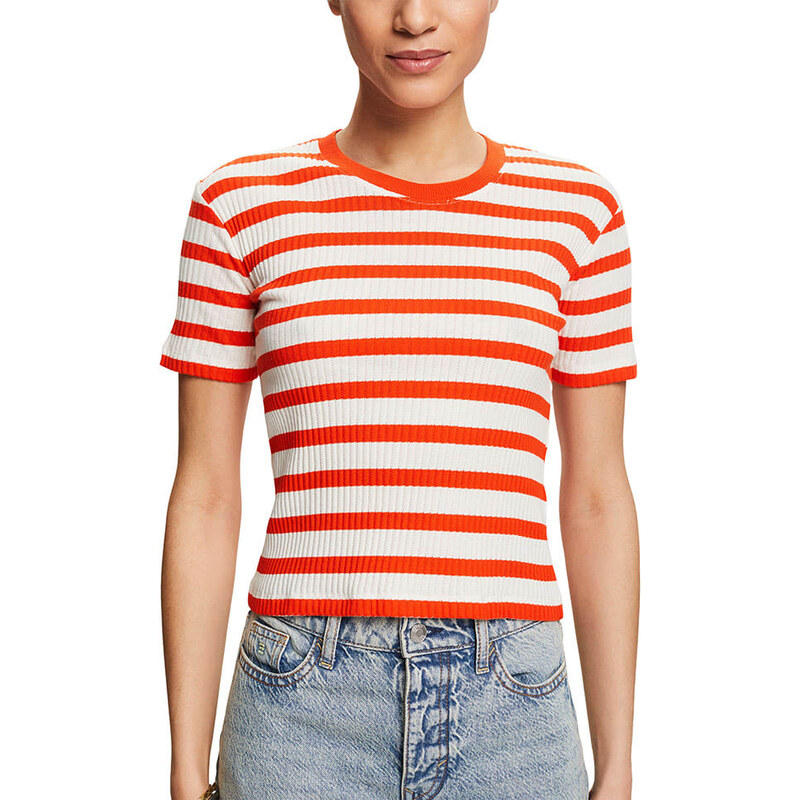 Tričko ESPRIT Orange/ Weiß 1333252 115438085