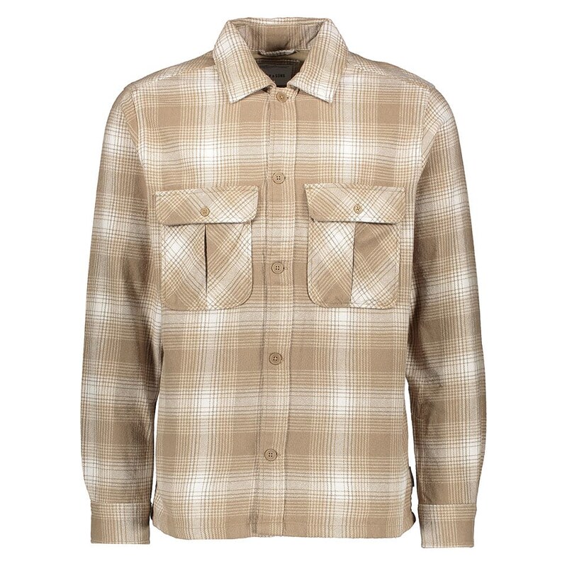 Košile ONLY & SONS Beige/ Weiß 7625615