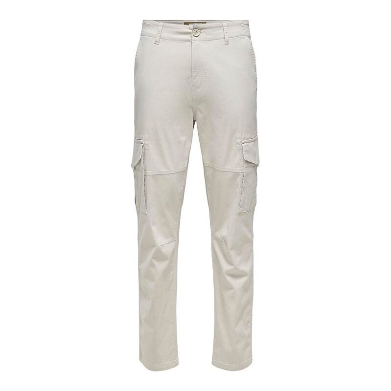 Kalhoty ONLY & SONS Creme 6864035