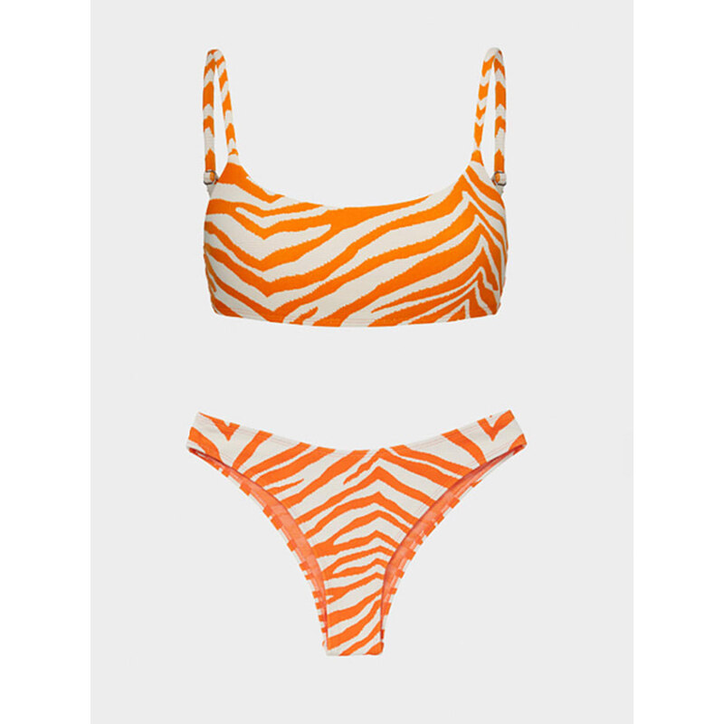 Plavky Becksöndergaard Orange/ Weiß 631086 115438922