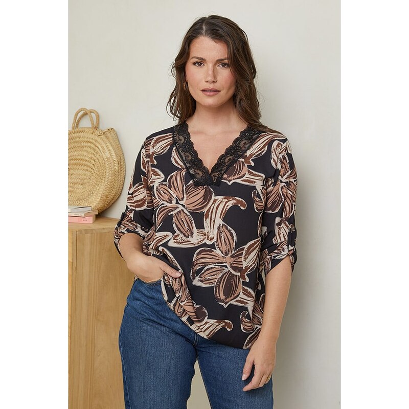 Curvy Lady Schwarz/ Bunt 7824474 115439653