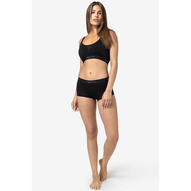 Sportovní podprsenka super.natural Schwarz 547447