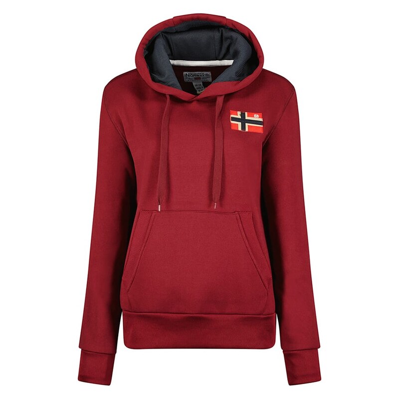 Mikina Geographical Norway Bordeaux 2732854 115439766