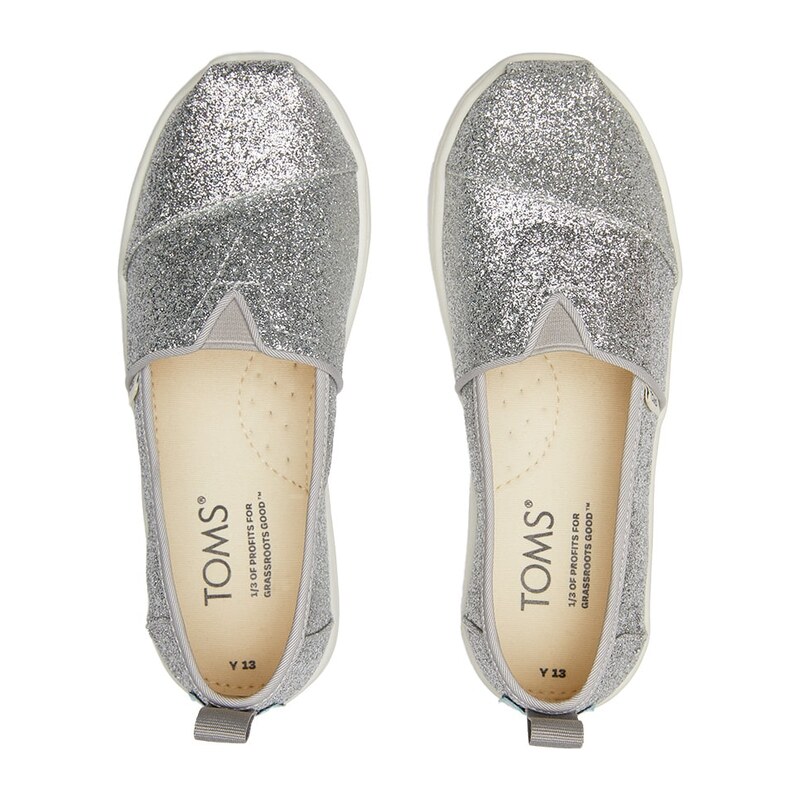 Boty TOMS Silber 3193733