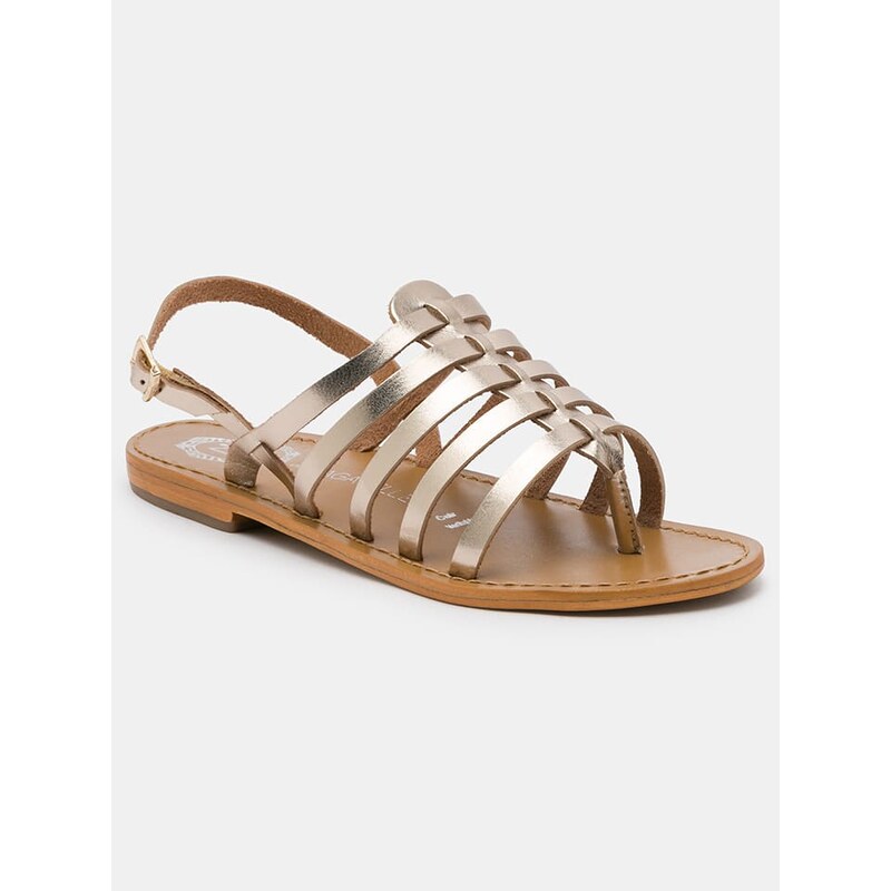 Sandály Les BAGATELLES Gold 522849 115439892