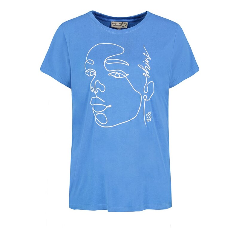 Tričko Eight2Nine Hellblau 5105892